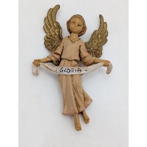 Fontanini Depose Italy Vintage Nativity 4.5" Gloria Angel #13 Hanging 1983